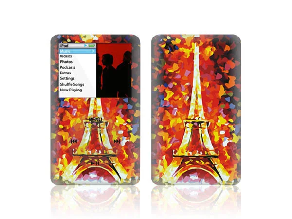 

New product vinyl full body for iPod classic wrap cover skin sticker