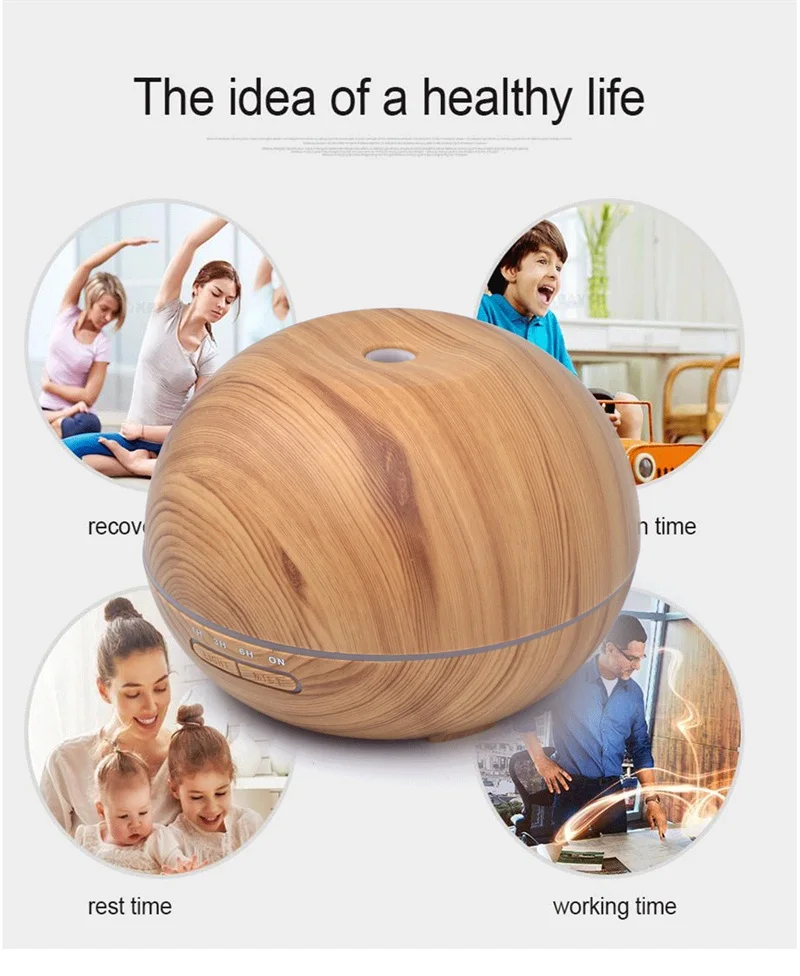 TBonlyone 400ML Humidifier Ultrasonic Aromatherapy Mist Maker Electric Aroma Diffuser Air Humidifier Essential Oil Diffuser TBonlyone 400ML Humidifier Ultrasonic Aromatherapy Mist Maker Electric Aroma Diffuser Air Humidifier Essential Oil Diffuser