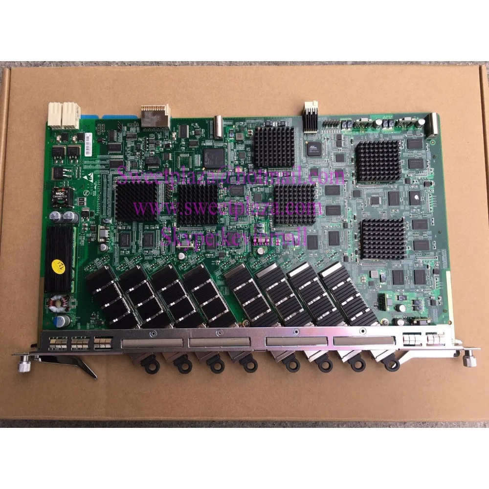 

ZTE OLT 10G GPON board service card GTXO with 8 XFP module for C300 and C320