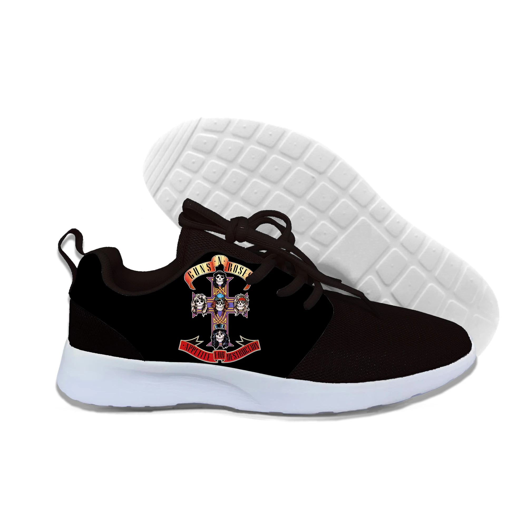 

2019 New Fashion Comfortable Guns N Roses Appetite For Destruction Sneakers Lightweight Casual Shoes