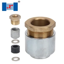 8 шт./лот TH сварного типа латунные металлические морские Кабельные сальники M20 диапазон 6-12 мм водонепроницаемый IP54 используется на корабле