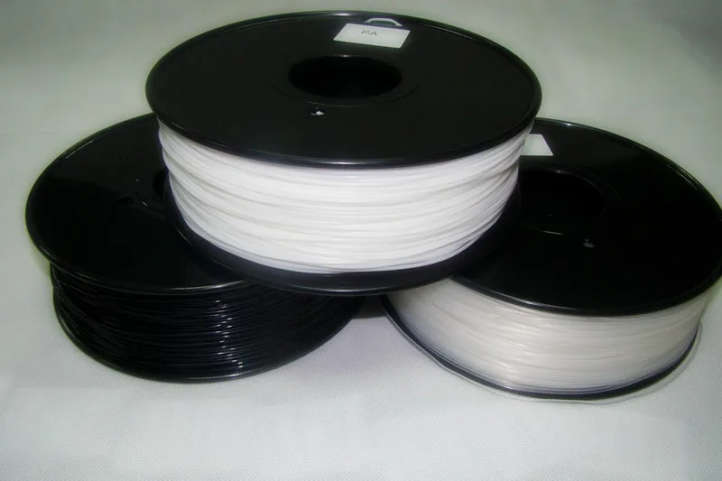 3d printer filaments PA(Nylon) 1.75mm 1kg/2.2lb Plastics Resin Consumables For MakerBot RepRap UP Mendel yellow color pla 1 75mm 1kg spool 3d printer filaments for makerbot reprap up golden