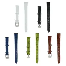 ALLOYSEED 22 см/8,66 ''кожаный регулируемый браслет Смарт-часы ремешок на запястье умные Браслеты Аксессуары для Xiaomi Miband 3