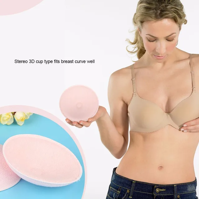 6pcs/Sets Soft Absorbent Nursing Pads Washable Reusable Soft Cotton  Breast Pads Washable Nursing Pad  Breastfeeding Accessories