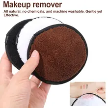 Многоразовые очищающие тканевые подушечки 1 шт. мягкие микрофибры для снятия макияжа полотенце для лица средство для очищения лица Инструменты для ухода за кожей лица