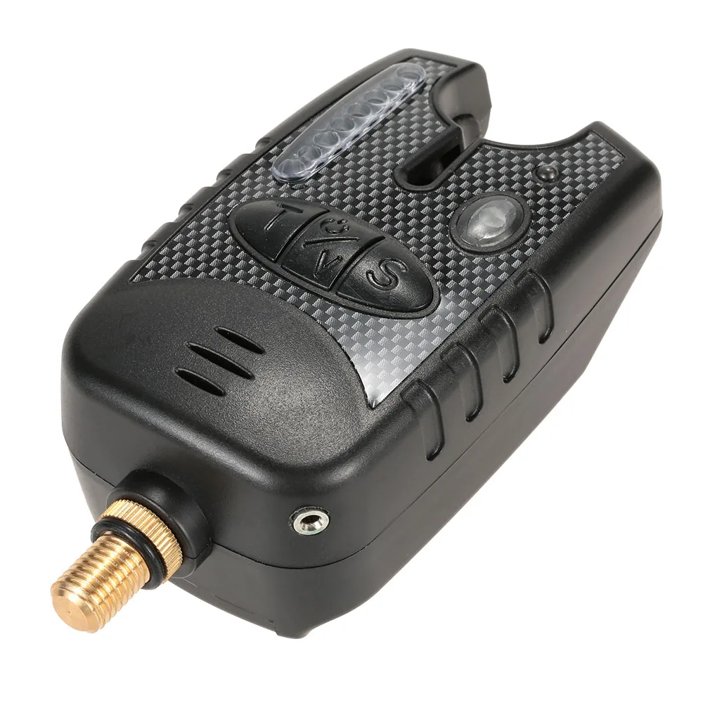 

Wireless Fishing Alarm Fishing Alerts Bite Alarm 4 Colors 8 LEDs Tone Volume Sound Alert for Fishing Rod Carp Pesca Fish Bell