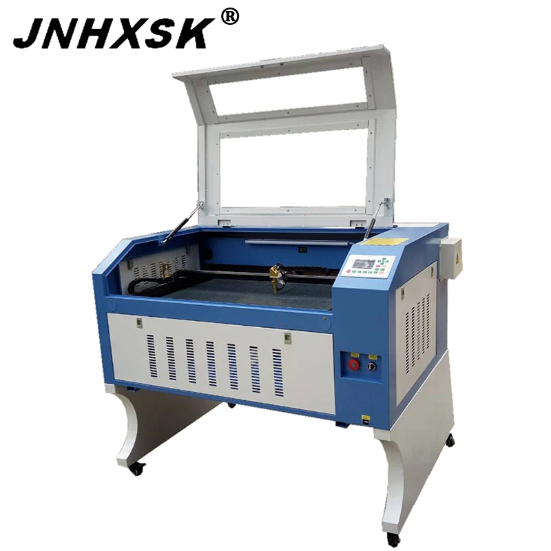 Лазерная гравировальная машина JNHXSK 80 Вт 6090 система управления M2 CNC CO2 лазерная