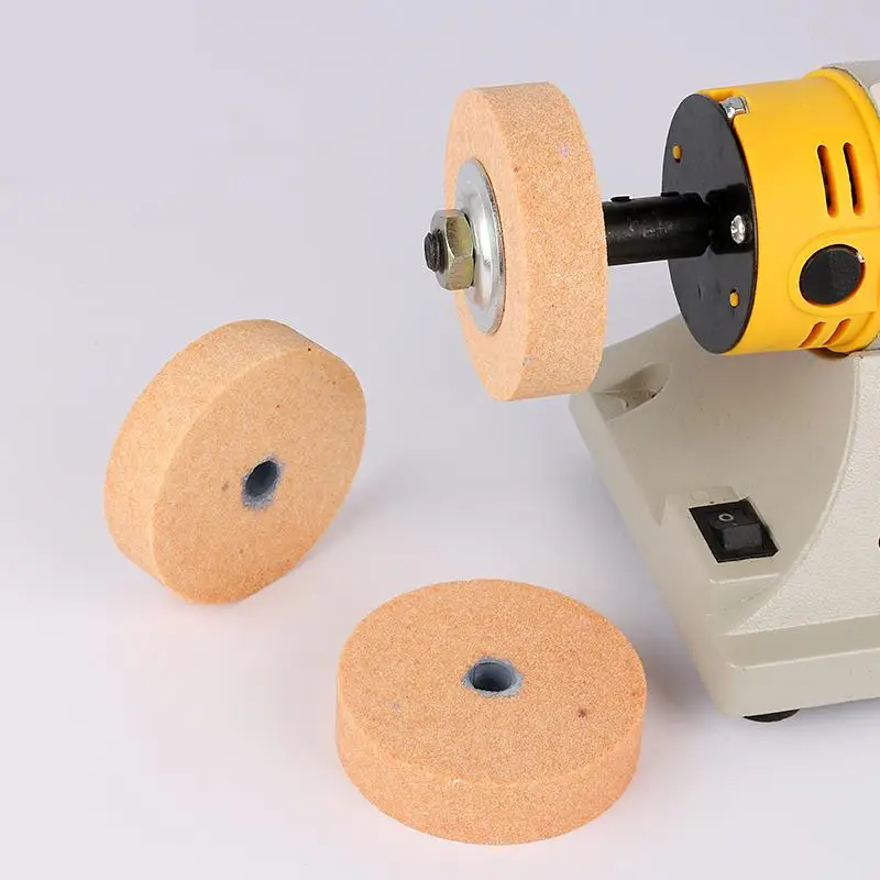 

3" Polishing wheel 70MM Brown corundum 120 Grit abrasive Disc for r For Wood Metal Polishing Durable