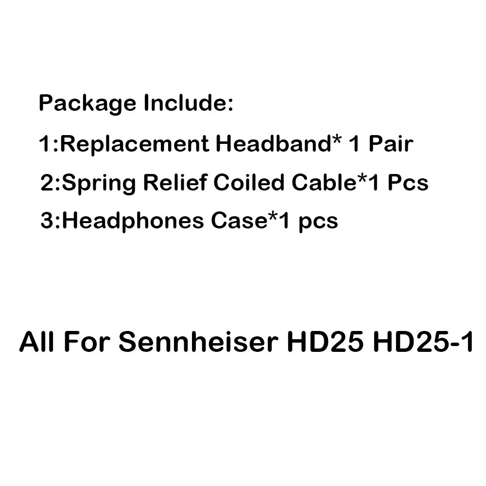 POYATU Запчасти для наушников кабель для Sennheiser HD25 HD25-1 чехол для наушников шнуры замена повязка на голову