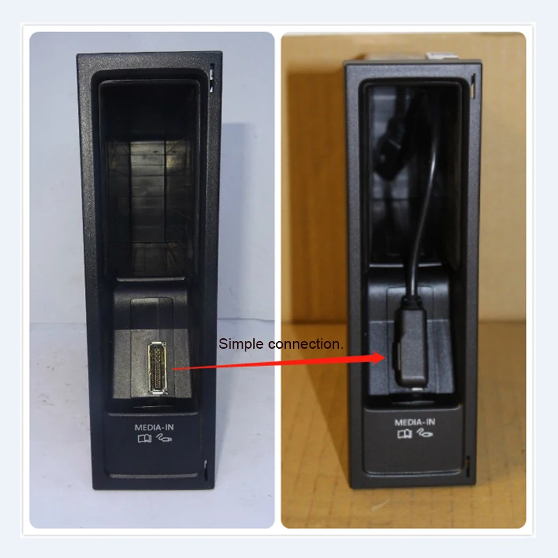 Свинцовый USB кабель MDI переходник интерфейса MP3 для SKODA Octavia Superb Fabia Rapid Roomster с