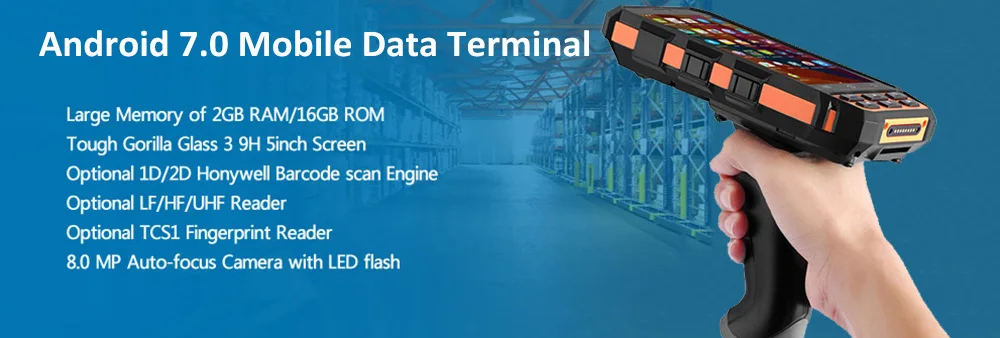 Coleta de Dados Leitor de Código de Barras Preço para Supermercados Android Computador Móvel Nfc Handheld Terminal 1d 2d qr Code Scanner 7.0 4g 2 coleta de dados terminal 1d 2d leitor