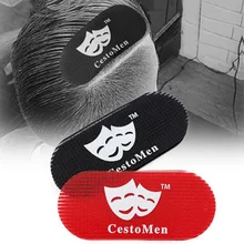 Мужской держатель для волос черного цвета для укладки волос резка черного цвета для Волос Стайлинг режущие аксессуары 2 шт. воск для волос