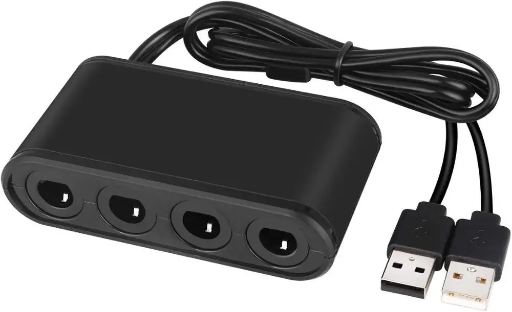 

KINGTOP Controller Adapter USB for Nintendo Switch&PC with 4 Slots Plug and Play, No Drivers Needed