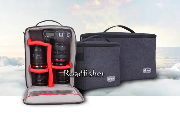 Camera bag partition insert organizer 2