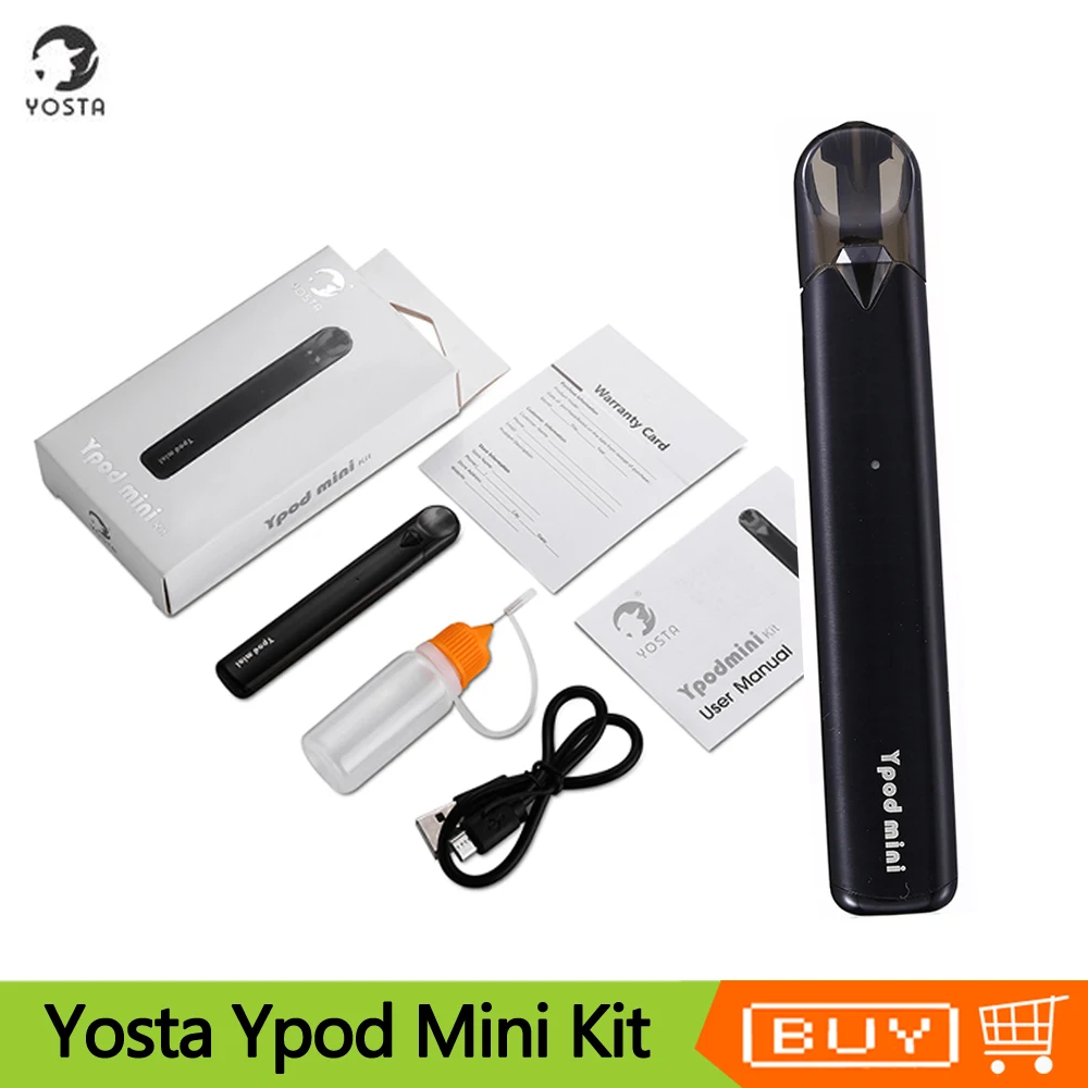 Оригинальный вейп набор Yosta Ypod Mini с картриджем емкостью 1 0 мл испаритель CBD