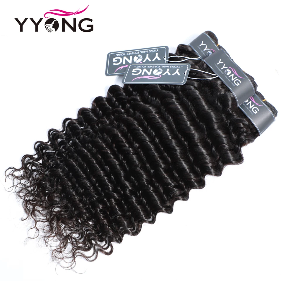 Yyong Deep Wave Bundles With Closure, 7x7 Closure With Bundles Brazilian Human Hair Weave Bundles With Frontal Closure Remy Yyong Deep Wave Bundles With Closure, 7x7 Closure With Bundles Brazilian Human Hair Weave Bundles With Frontal Closure Remy