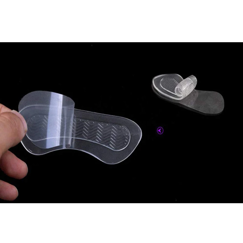 1Pair Soft Silicone Gel Women Heel Inserts protector Foot feet Care Shoe Insert Pads Insole Cushion Feet Care Accessories HD-X shoe insoles heel protector pads