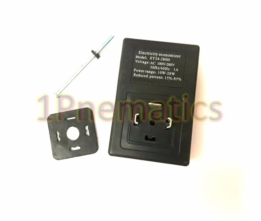 

Free Shipping DIN4365 Connector Solenoid Valve Electricity Economizer AC100-280V 10-28WATT Power Saver Model 1PC-XY24-280H