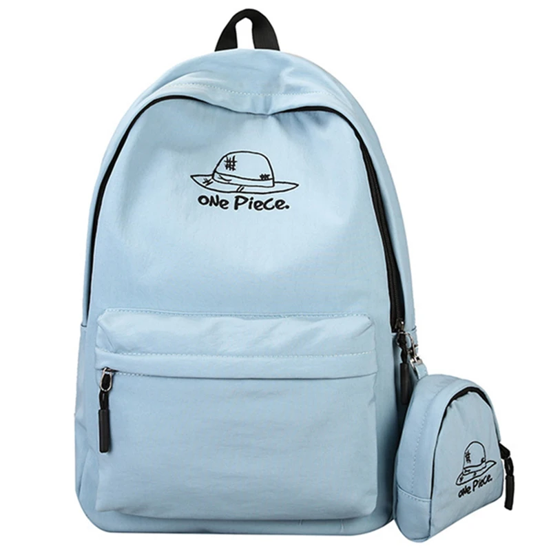 

Sunmer Woman Solid Color Backpack 2 Pcs College Girl Knapsack Bagpack For Back To School Mochila De Mujer