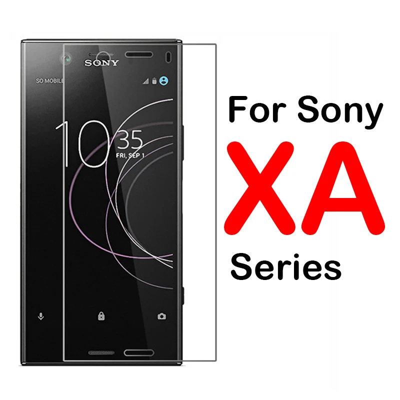 

protective glass on for sony xperia xa1 Plus screen protect sonu xa2 Ultra glass protection xa2 xa xa1Ultra a1 soy tempered glas