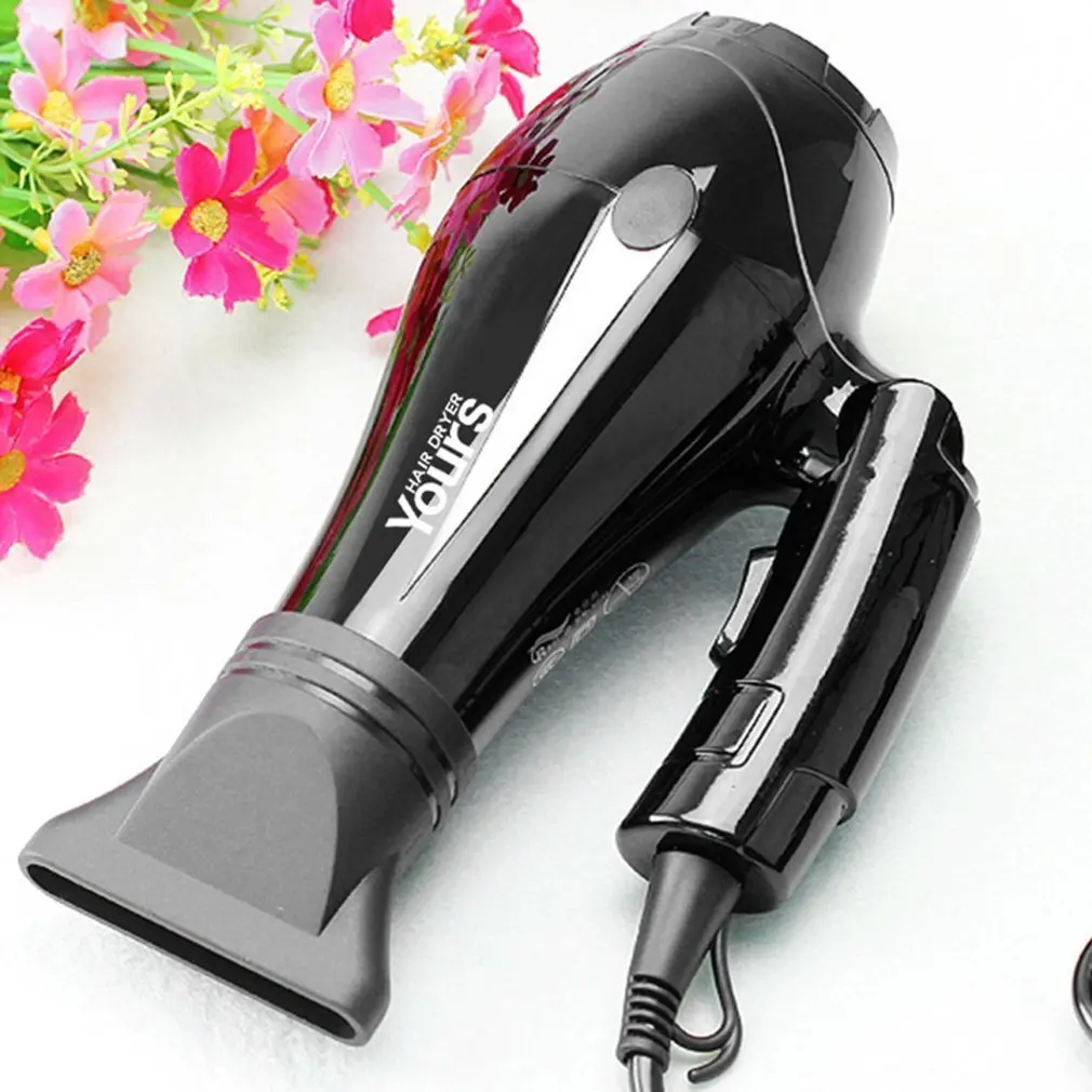 Buy 1000W High Power Ultra Quiet Electric Hair Dryer Adjustment Foldable Travle