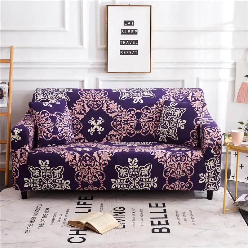 Slipcovers диван Чехол все включено скольжению секционные эластичный чехол для дивана диван Полотенца один два, три, четыре-местный - Цвет: 30043