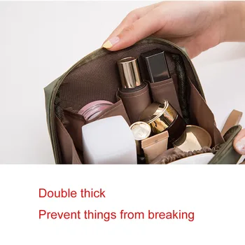 

Newly Women Nylon Cosmetic Bag Small Make Up Organizer Storage Bags Waterproof Travel Necessities Bag