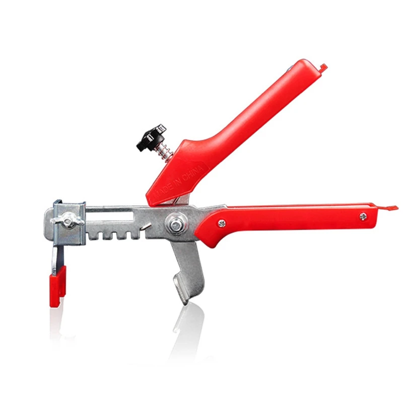 Tile Leveling System Handy Kit 2Mm 3/32 Inch 401Pcs Ceramic Wall Floor Leveling Clips 300Pcs+Wedges 100Pcs+Pliers 1Pc Tusrai