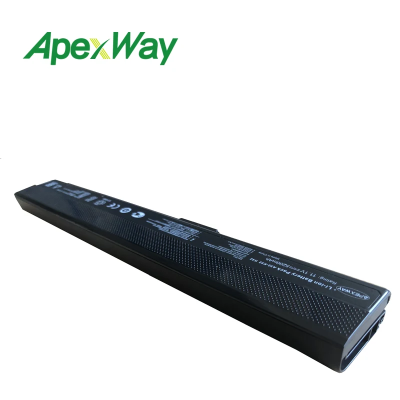 Apexway ноутбук замена Батарея A31-K52 A41-K52 A32-K52 A42-K52 для Asus A52 A52F A52J K42 K42F K52F K52 K52J K52JC K52JE