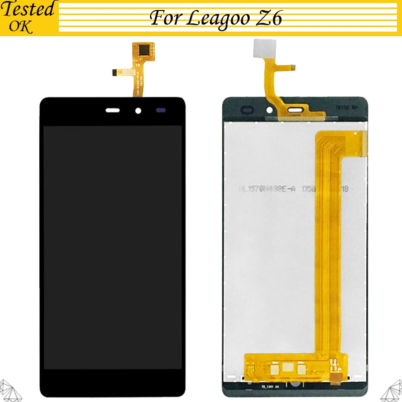 

4.97 inches For Leagoo Z6 LCD Display+Touch Screen Digitizer Assembly for Leagoo Z 6 LCD Glass Panel Sensor