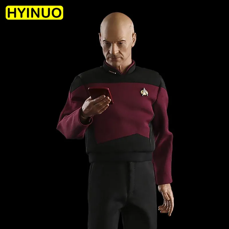 1/6 масштаб следующего поколения TNG Picard сэр Патрик Стюарт O.B.E. Одежда комплект