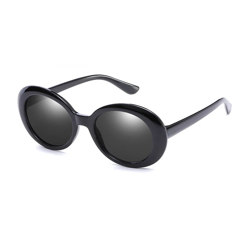 Высококачественные очки в стиле Курта Кобейна NIRVANA, солнцезащитные очки, женские брендовые Дизайнерские мужские винтажные овальные очки, солнцезащитные очки