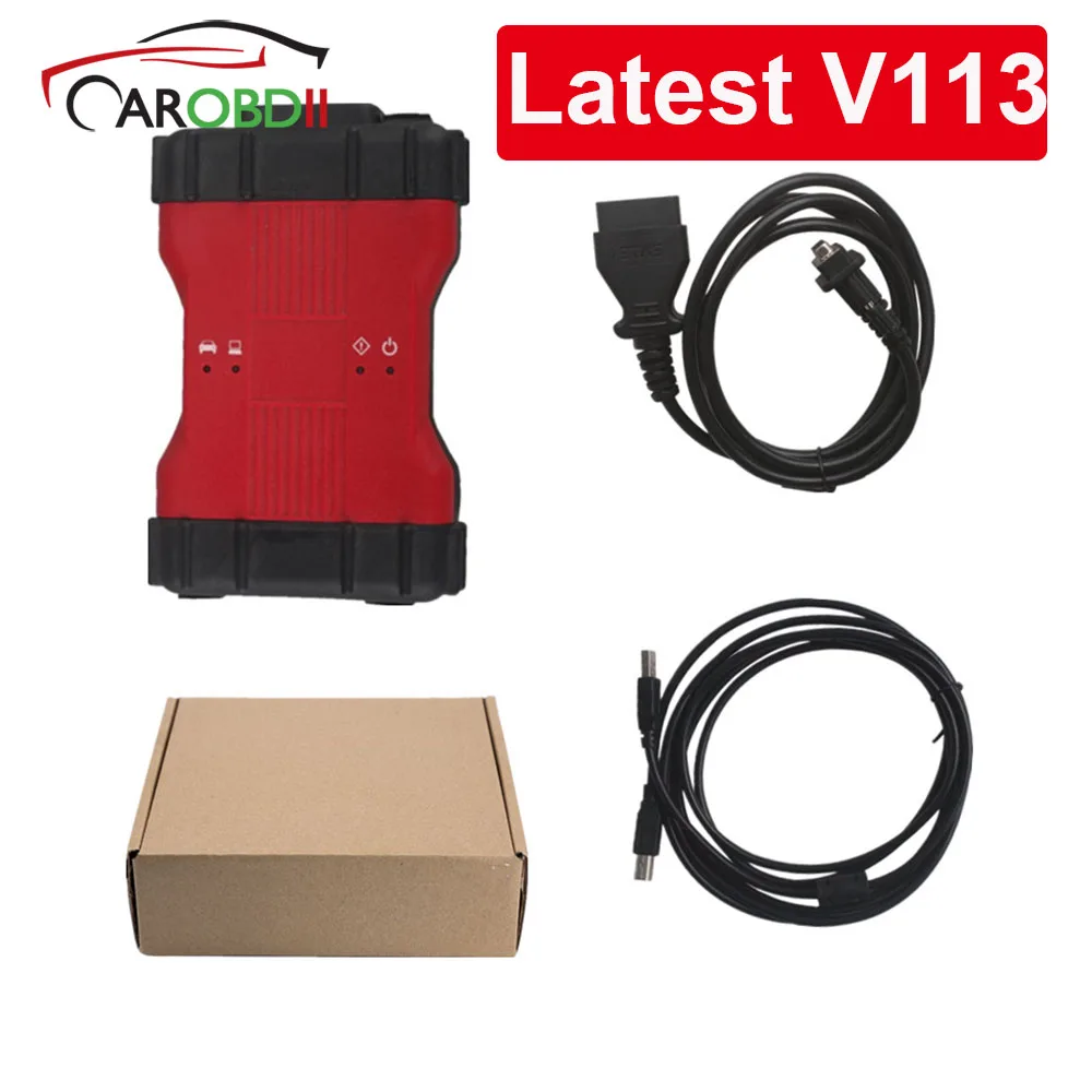 

VCM II VCM 2 IDS V113 V112 FD/MZ 2in1 Diagnostic Tool VCM2 Support Multi-languages OBD2 VCM Interface