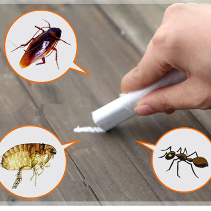 

3PCS Cockroach Killer Roach Croton Bug Bedbug Beetle Cucaracha Medicine Bait Magic Chalk Ant Cheopis insect killer pest control