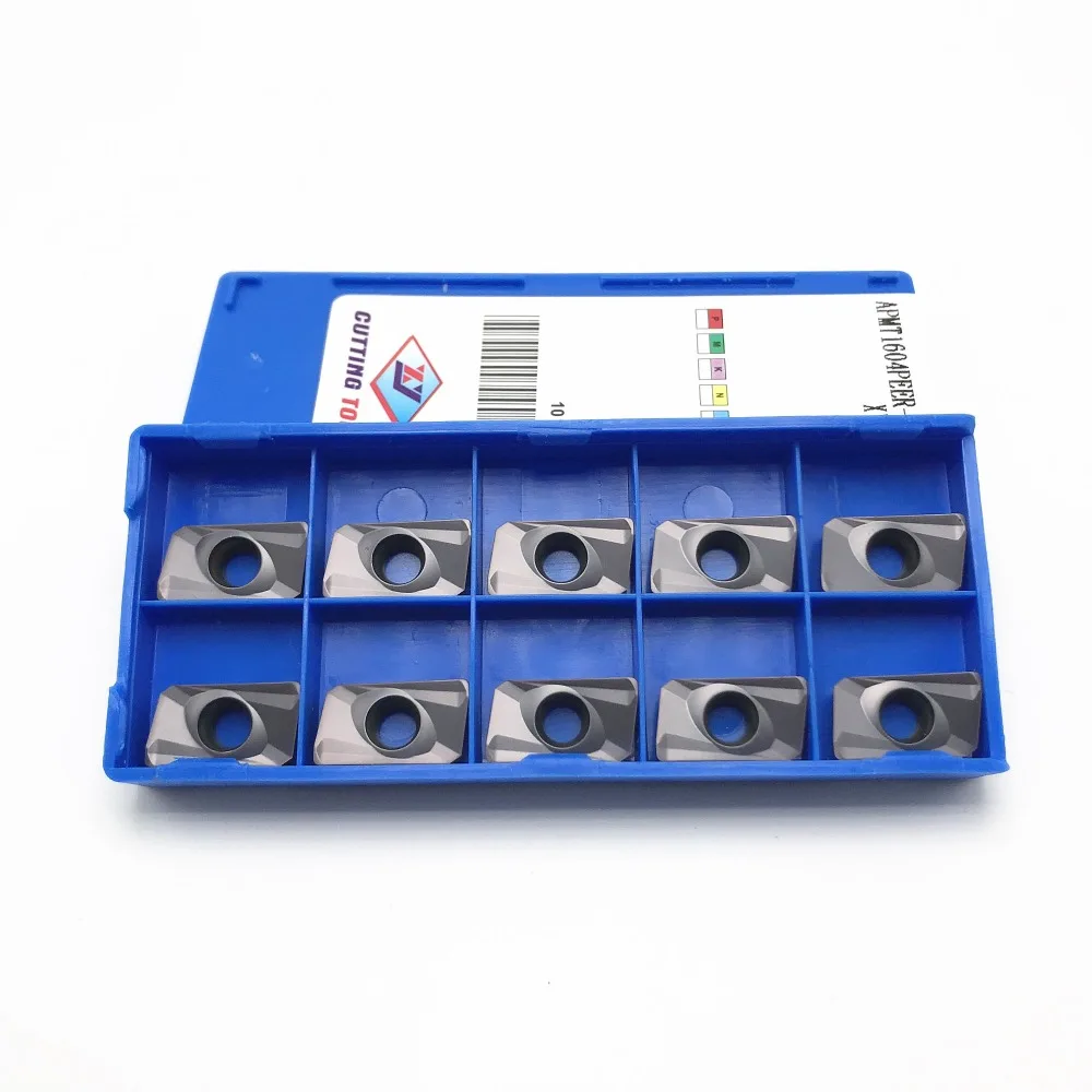 

20PCS Brand new original carbide blade APMT1604PDER H2 XY3015 inner round metal turning tool CNC mechanical milling blade