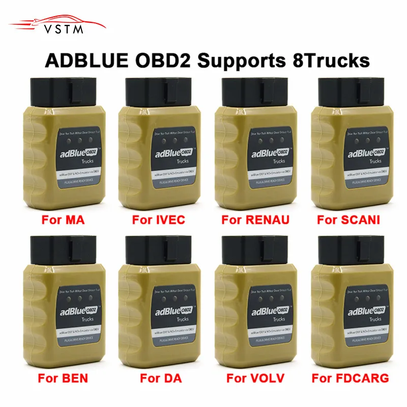 Эмулятор Adblue OBD2 для грузовиков эмуляция AdblueOBD2 готовое устройство с вилкой 8