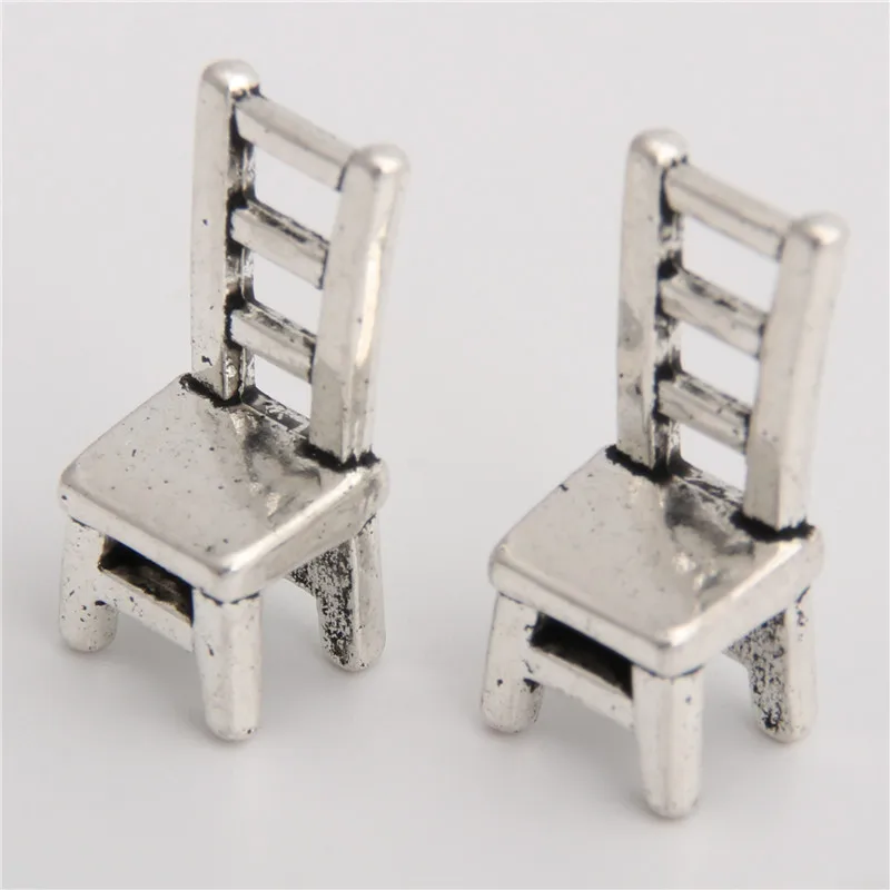 15pcs Antique Silver Charms 3D Chairs Pendant Fit Bracelets Necklace DIY Metal Jewelry Making A2869 15pcs Antique Silver Charms 3D Chairs Pendant Fit Bracelets Necklace DIY Metal Jewelry Making A2869