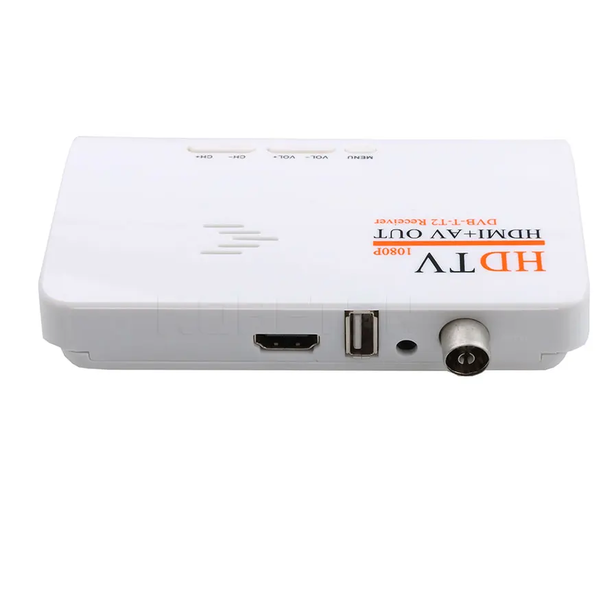 Цифровой наземный ресивер Kebidumei HD TV 1080p HDMI + AV выход USB2.0 DVB T2 ТВ приставка|tv box|set-top