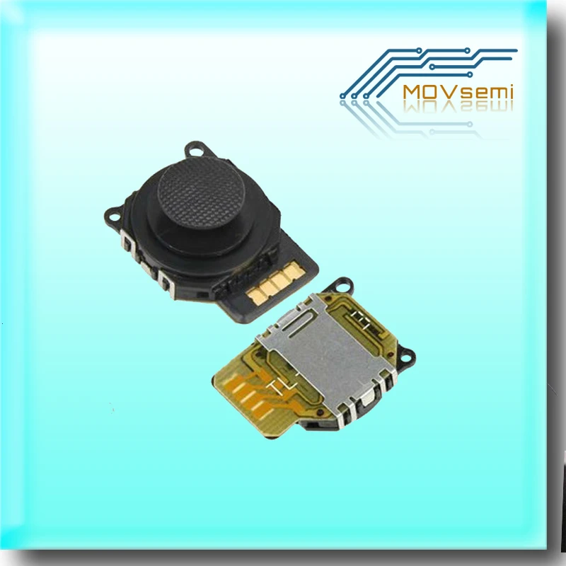 10pcs/lot New Black Replacement 3D analog joystick Button For PSP 2000