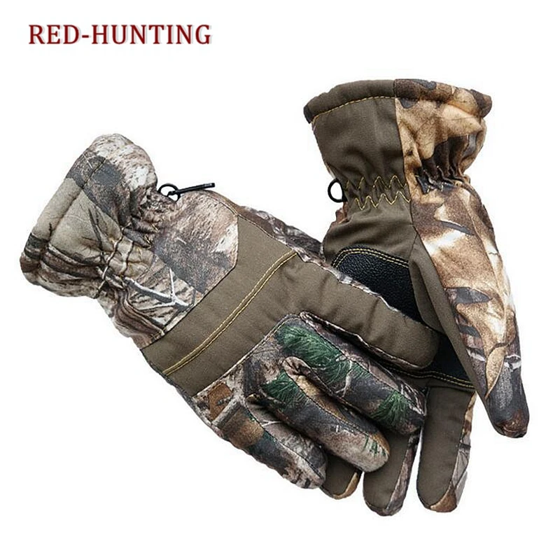 

Mens Defender Camo Thinsulate Insulated Hunting Glove Waterproof Anti-slip Camouflage Outdoor Movement Fishing Hunting Gloves