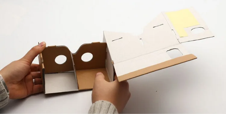 Высокое качество DIY Google Cardboard виртуальной реальности VR мобильный телефон 3D очки для просмотра 3,5-5," экран Google VR 3D очки