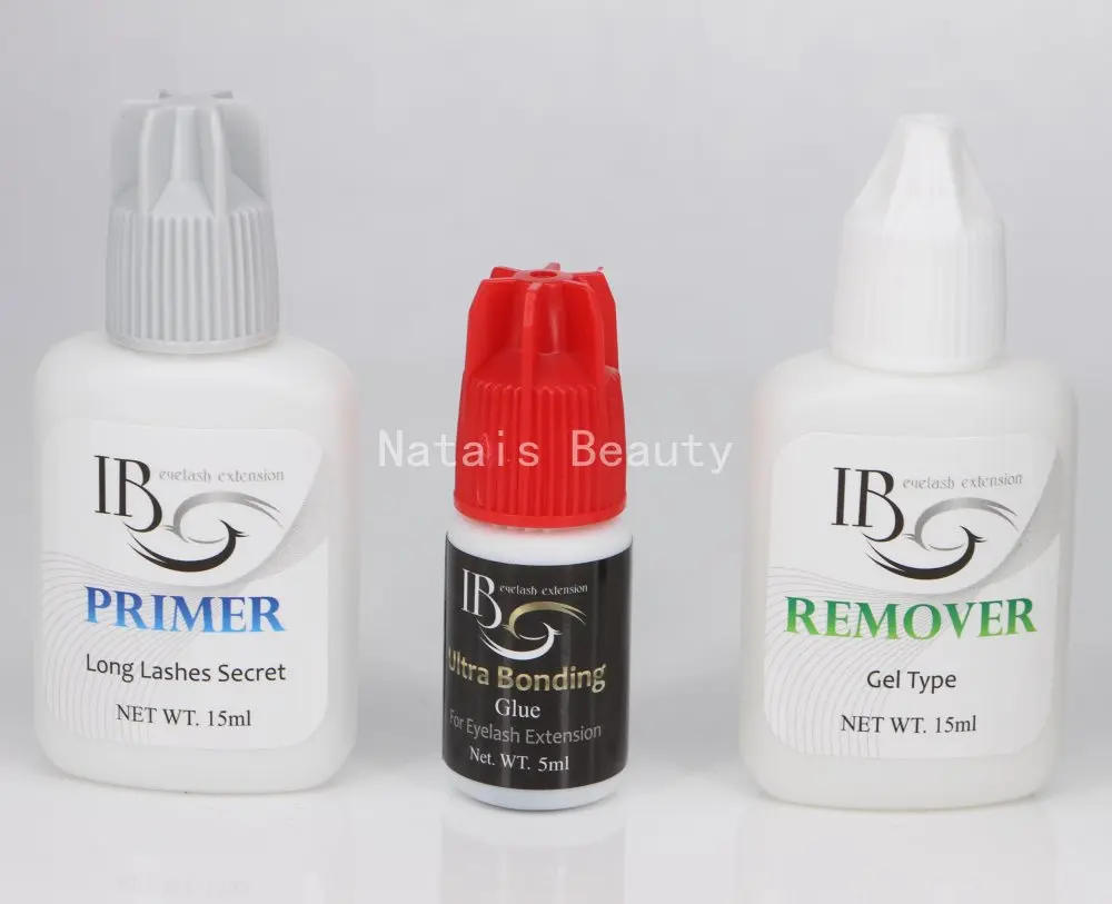 I beauty 1 set Eyelash Extensions Kit Primer Ultra Bonding Glue Remover