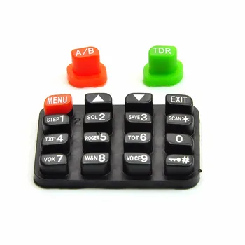 

(0091-801-0044) Rubber Keypad for KG-UVD1P