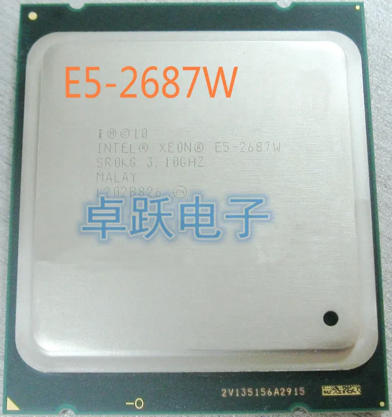 

E5 2687W Original Intel Xeon E5-2687W E5 2687W 3.10GHz 8-Core 20M DDR3 1600MHz FCLGA2011 TPD 150W Processor free shipping