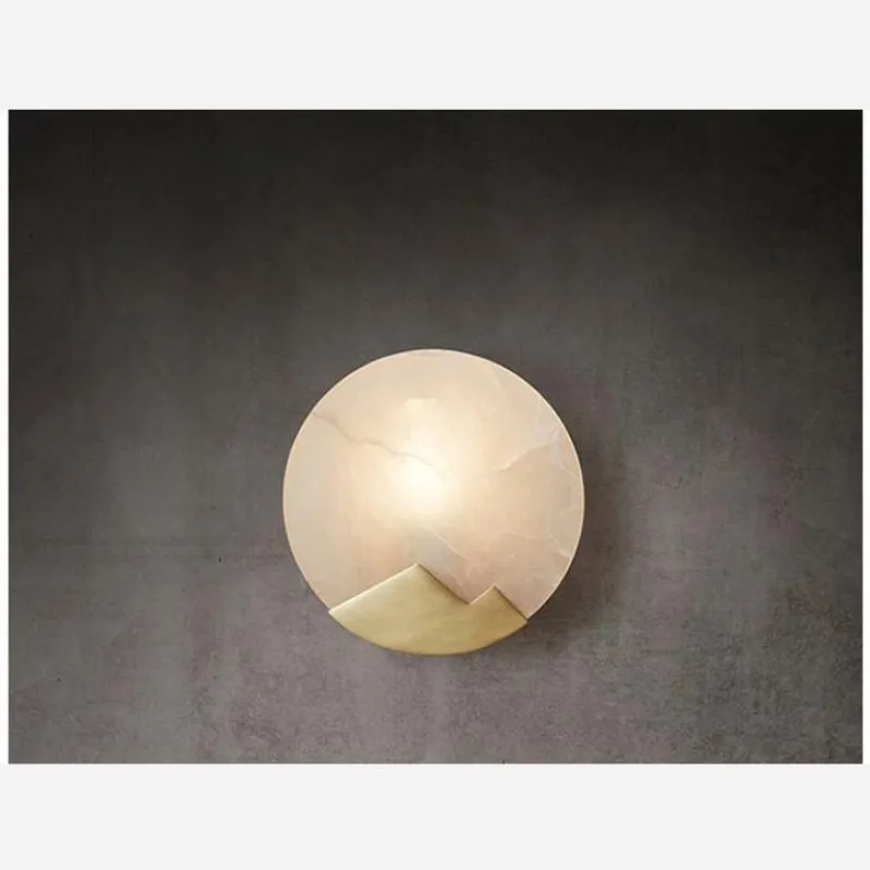 Bedside Light Modern Living Room Marble Bed Aisle Lights Round Led