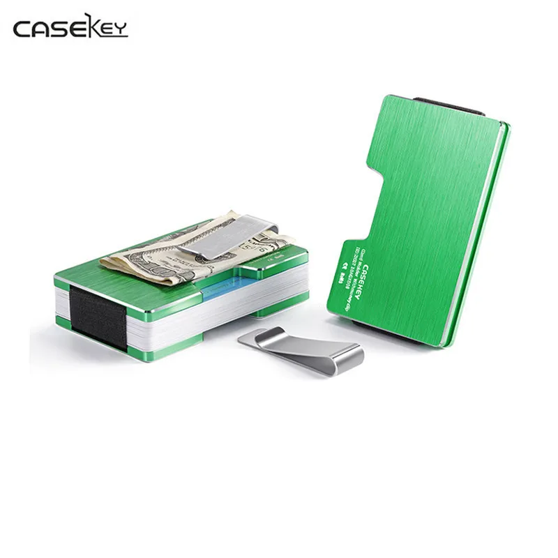 CaseKey New Real Aluminium Titanium Alloy Compact Mini Money Clip