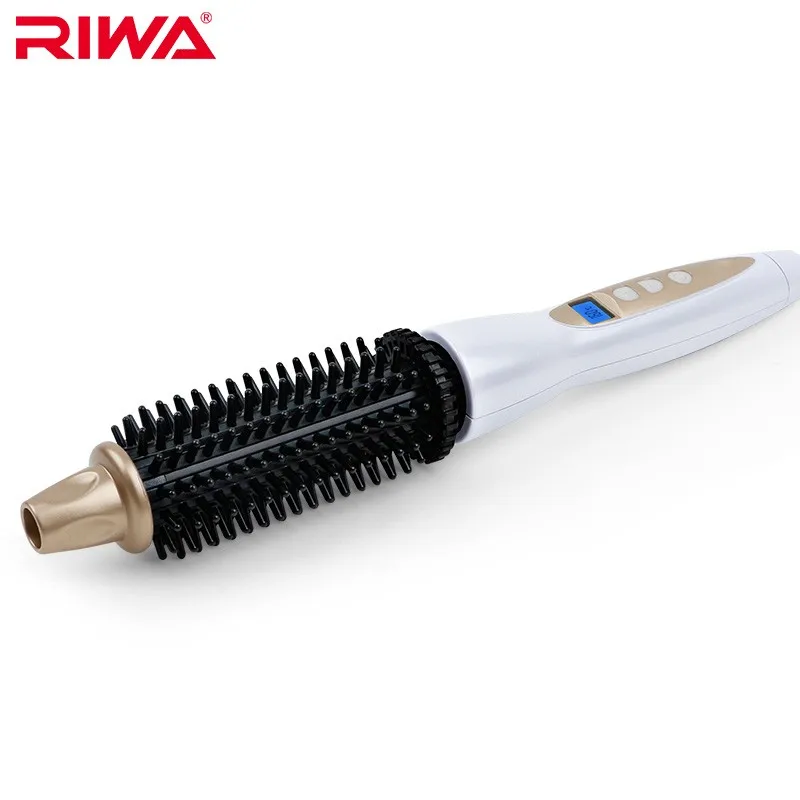 RIWA Z4 шпильки для волос большой вьющаяся Керамическая волос щетка для вьющихся волос Груша Пермь парикмахерских инструментов