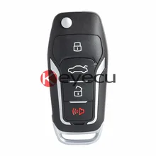 Keyecu Universal KEYDIY B-Series 4 Buttons Remote Control Key for B12-4,KD900,KD900+