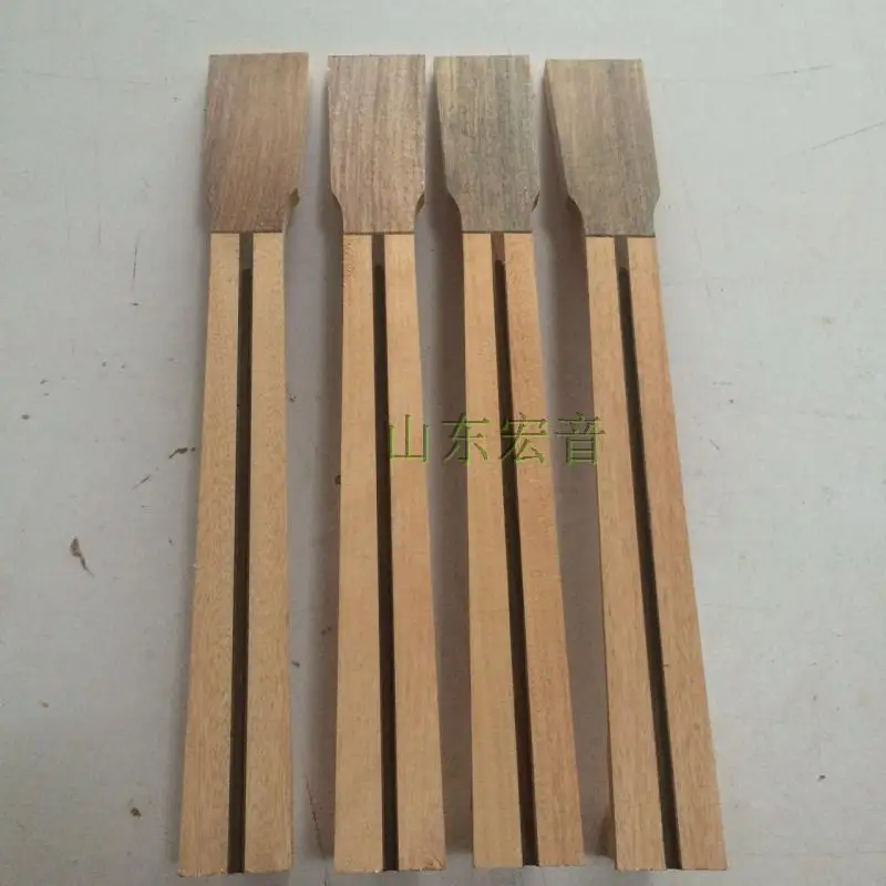 

African Peach Core MT Guitar Neck Semi Finished with Rose Wood Reinforcement 650 Chord Long Swallow Tail Connection Parts