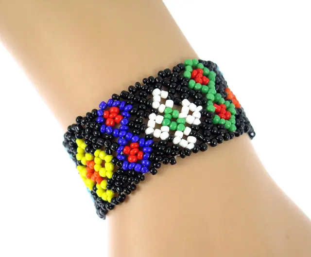 Nepal Handmade Bead Bracelet Hippy Friendship Por Roll Crochet Nepal Handmade Bead Bracelet Hippy Friendship Por Roll Crochet Woven Seed Beads Pattern Bracelets For Women